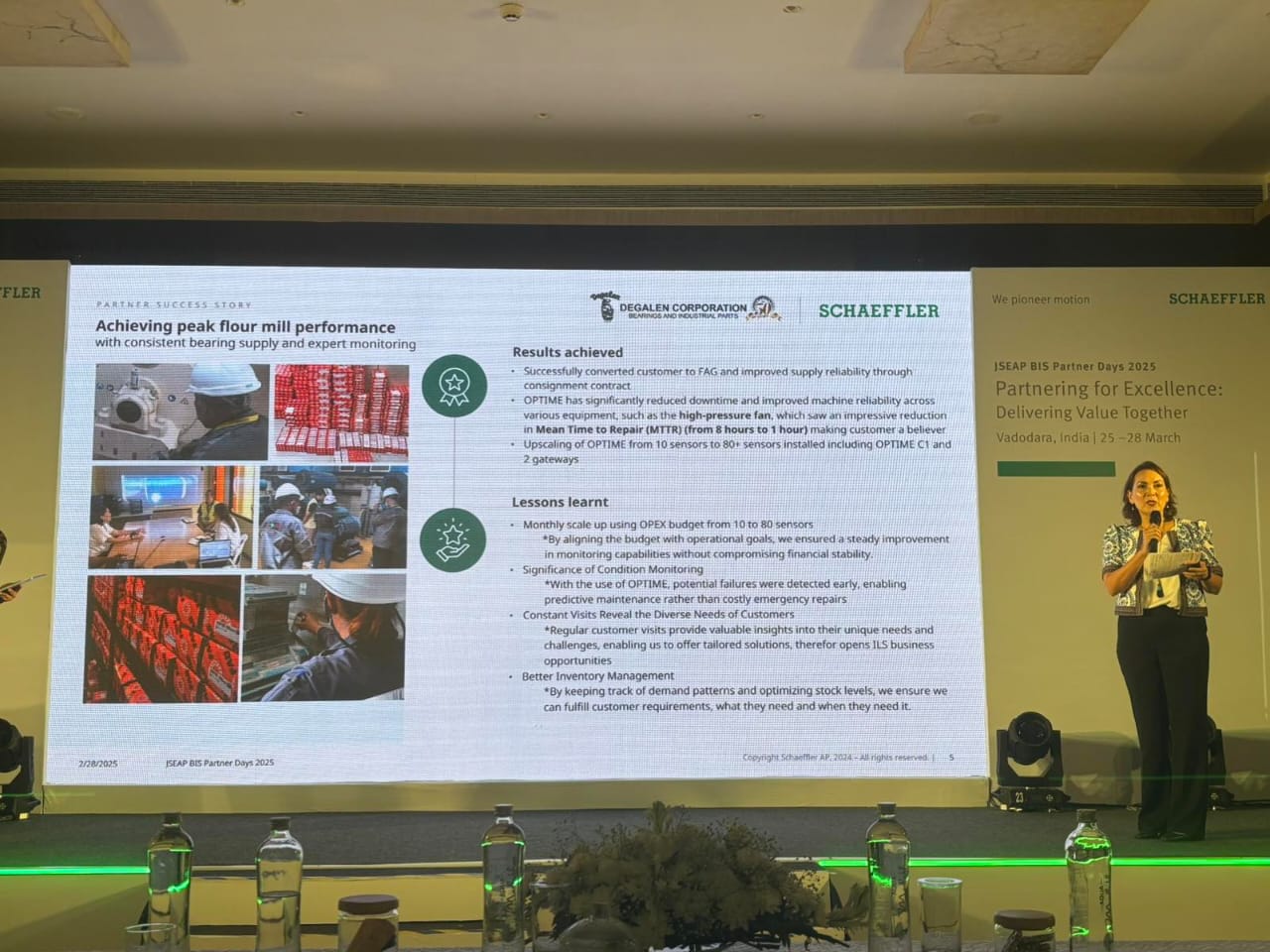 Degalen Joins Schaeffler JSEAP BIS Partner Days 2025 in Vadodara, India